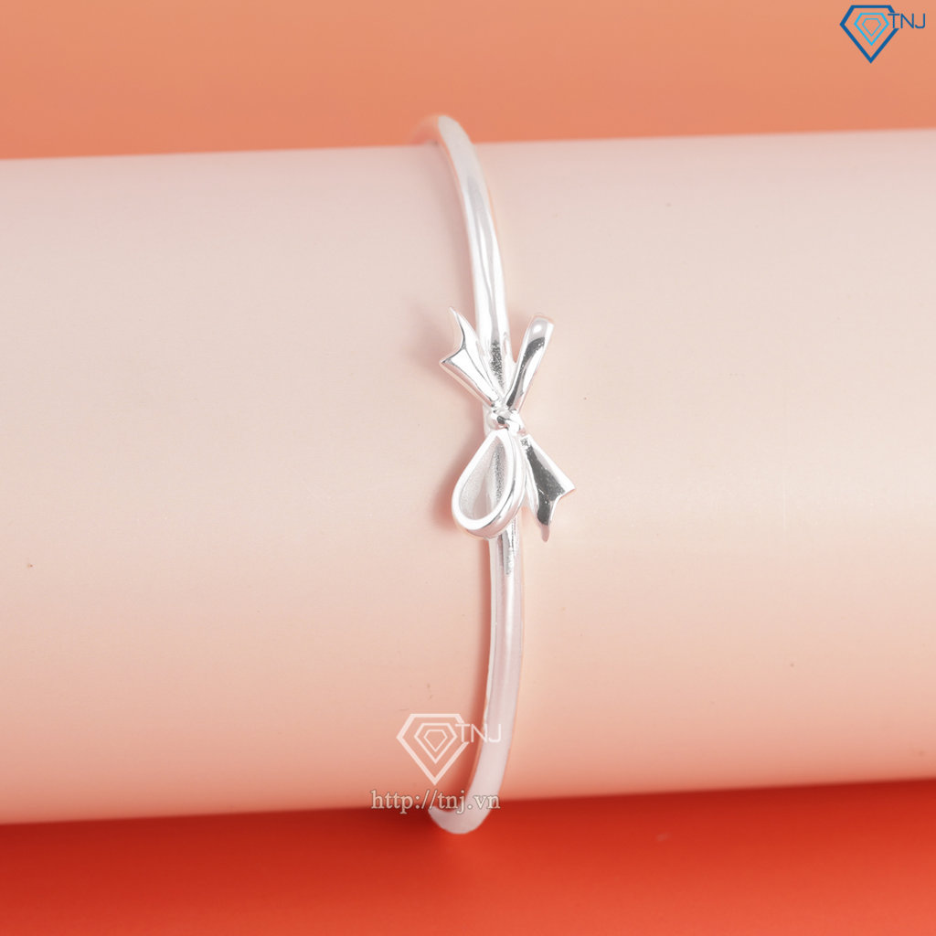 Lắc tay nữ hình nơ dạng kiềng LTN0432