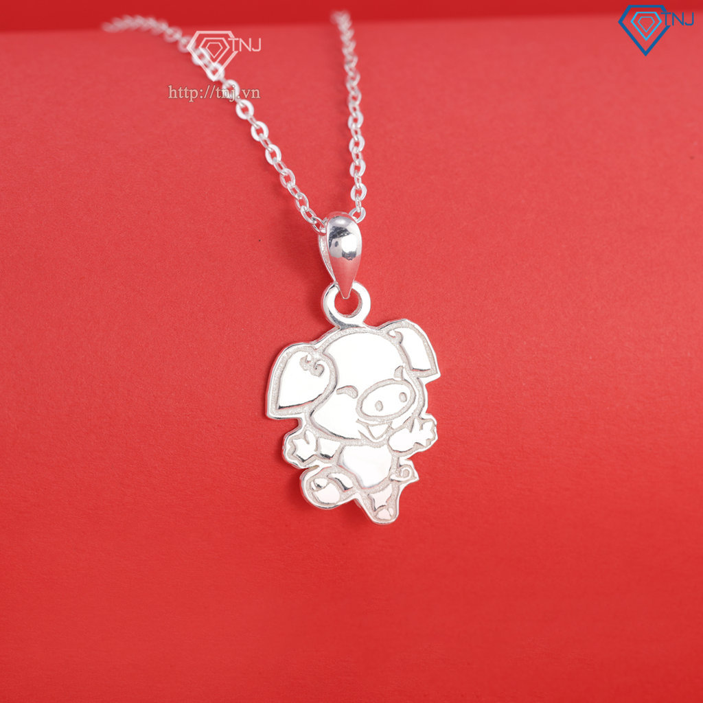 Dây chuyền bạc cho bé hình 12 con giáp dễ thương DCT0134