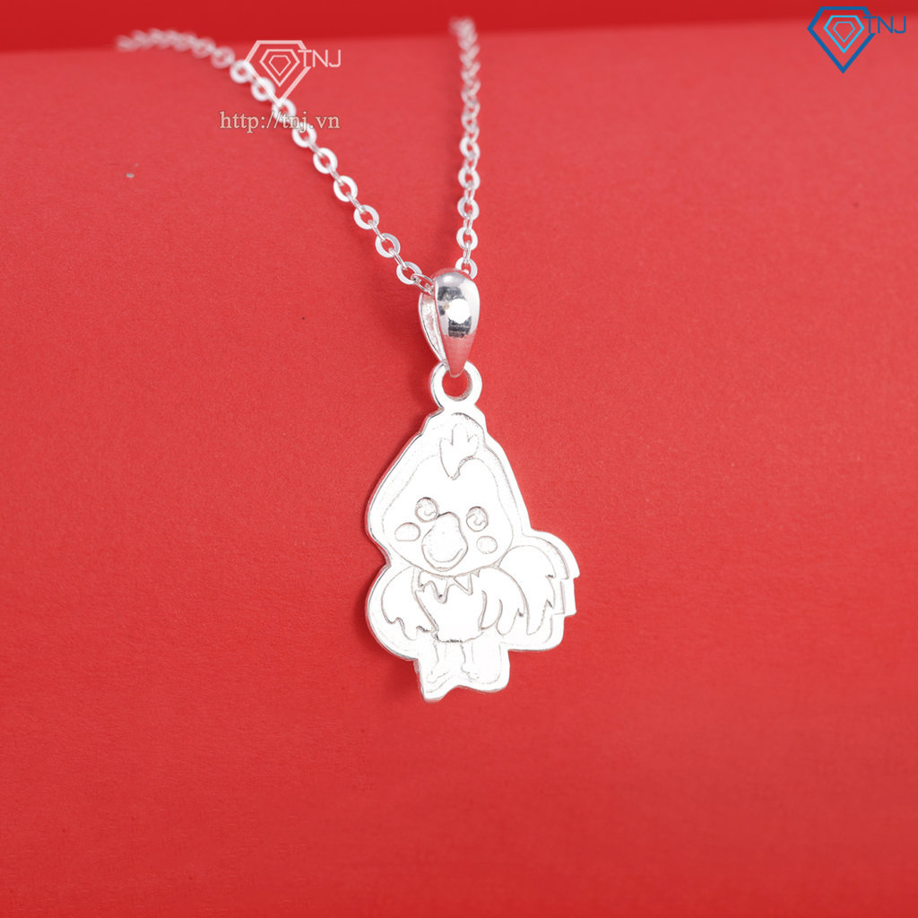 Dây chuyền bạc cho bé hình 12 con giáp dễ thương DCT0134