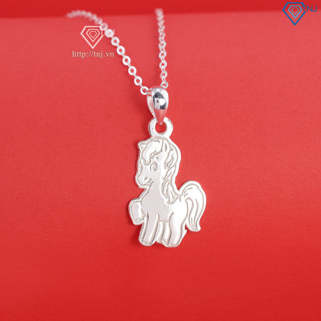 Dây chuyền bạc cho bé hình 12 con giáp dễ thương DCT0134