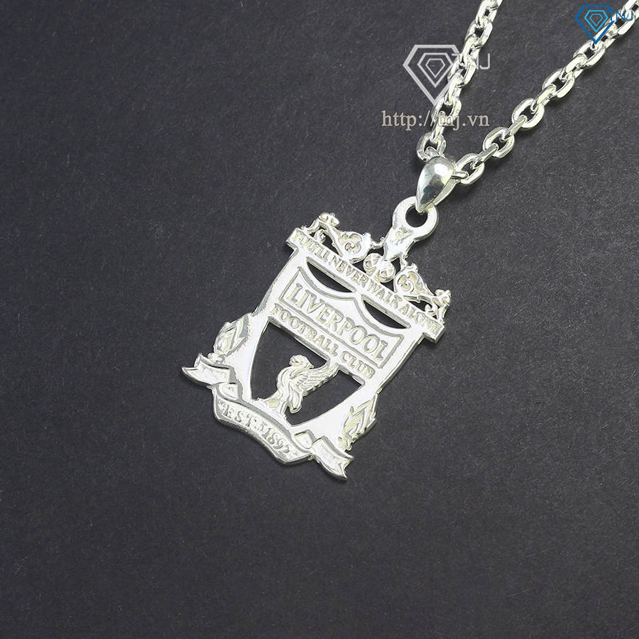 Dây chuyền bạc nam mặt logo Liverpool DCA0160