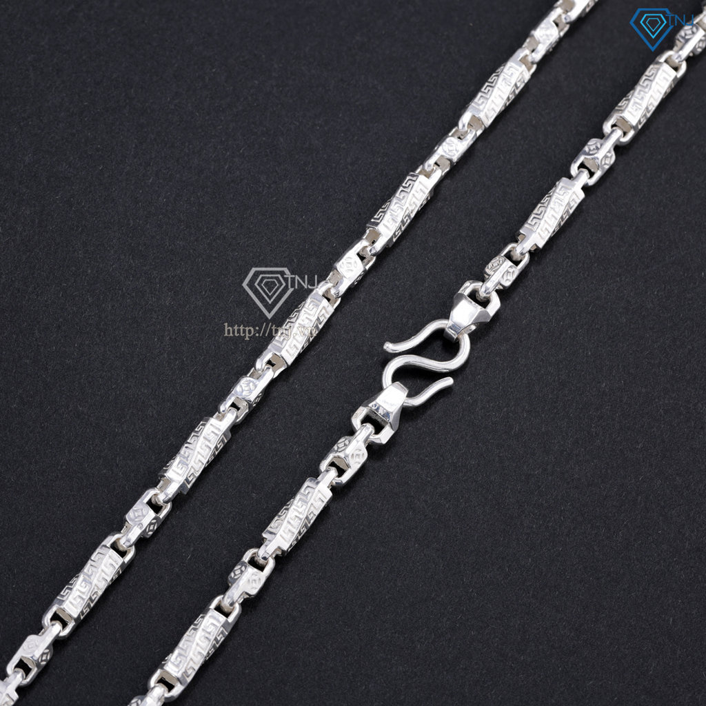 Dây chuyền kim tiền đốt trúc cho nam nam đẹp DCK0157