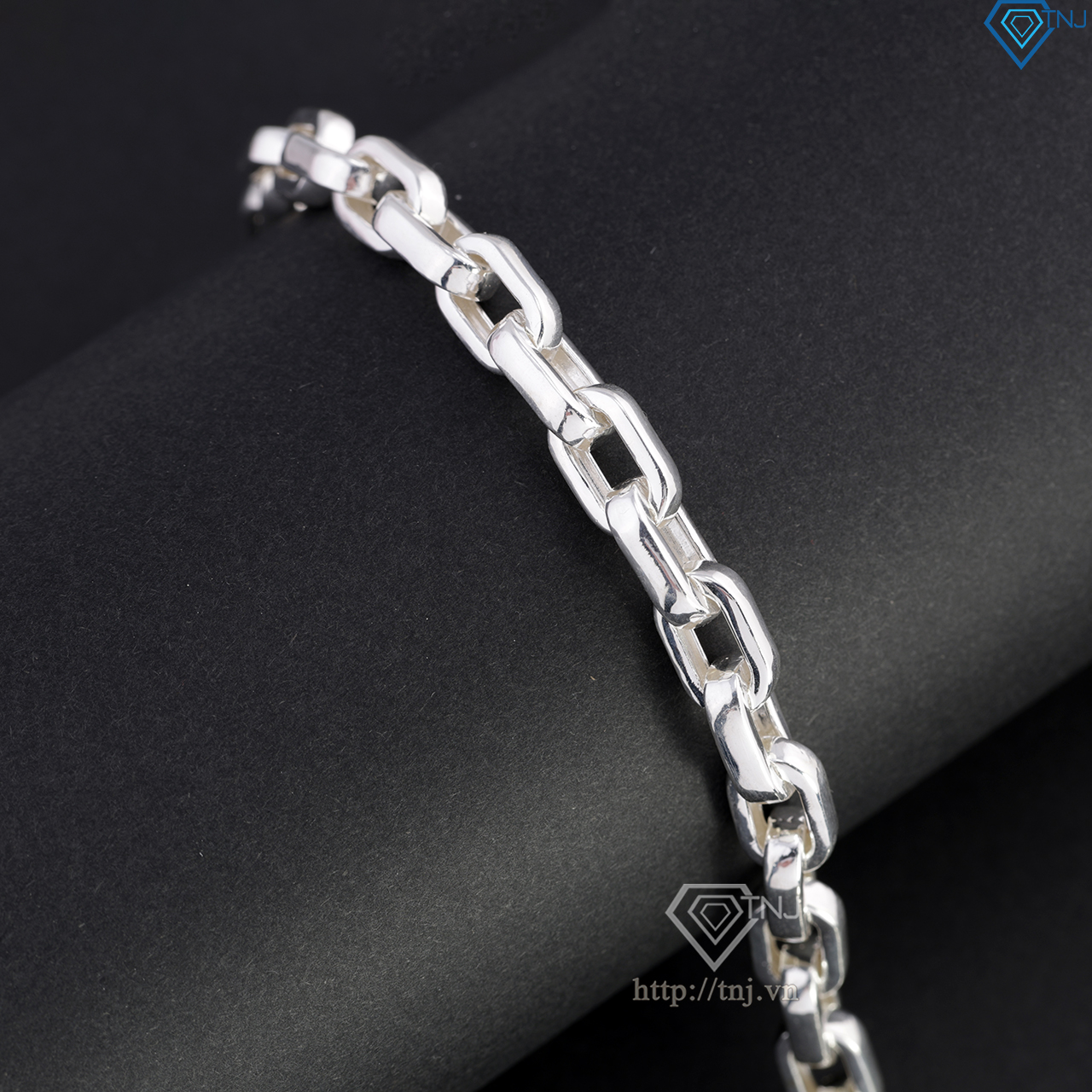 Lắc tay nam mắt xích bản đặc LTA0219