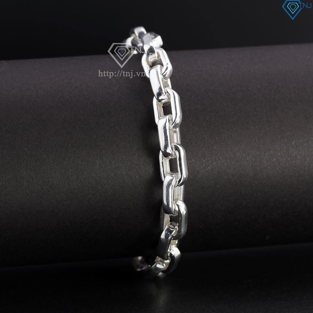 Lắc tay nam mắt xích bản đặc LTA0219