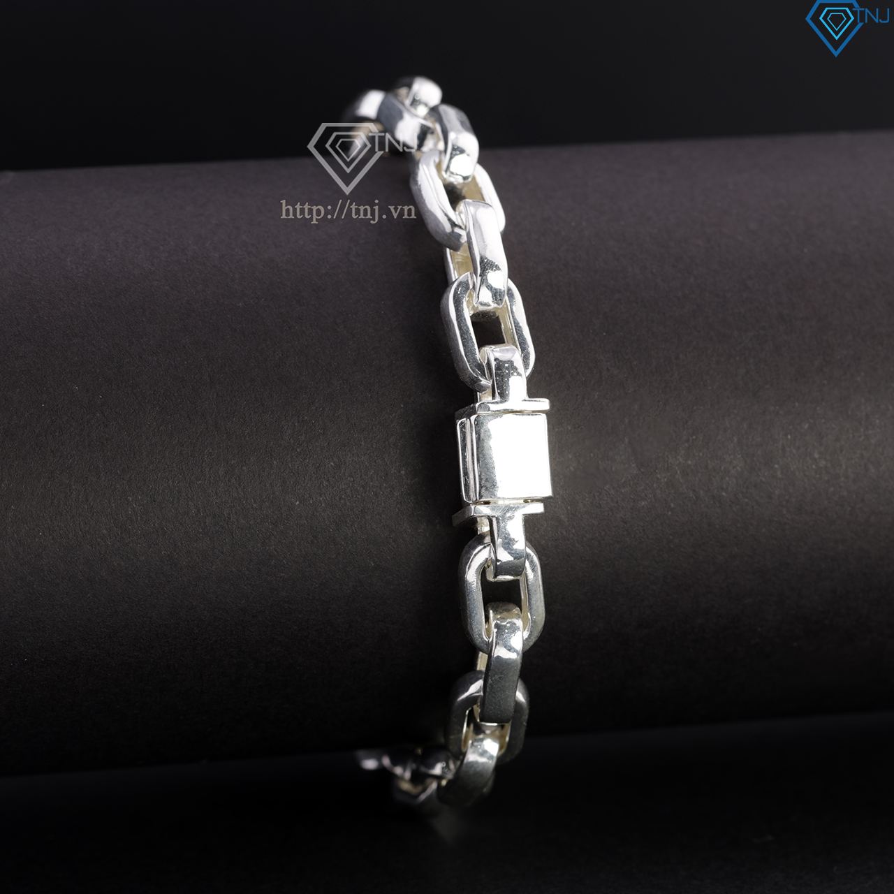 Lắc tay nam mắt xích bản đặc LTA0219