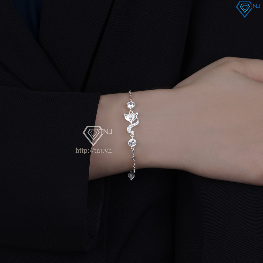 Lắc tay bạc nữ hồ ly LTN0344