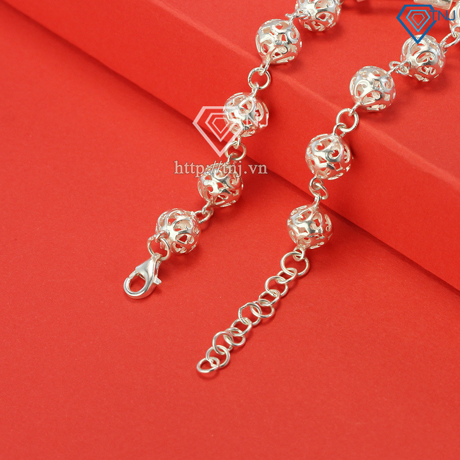 Lắc tay bạc nữ đẹp hình thánh giá LTN0189