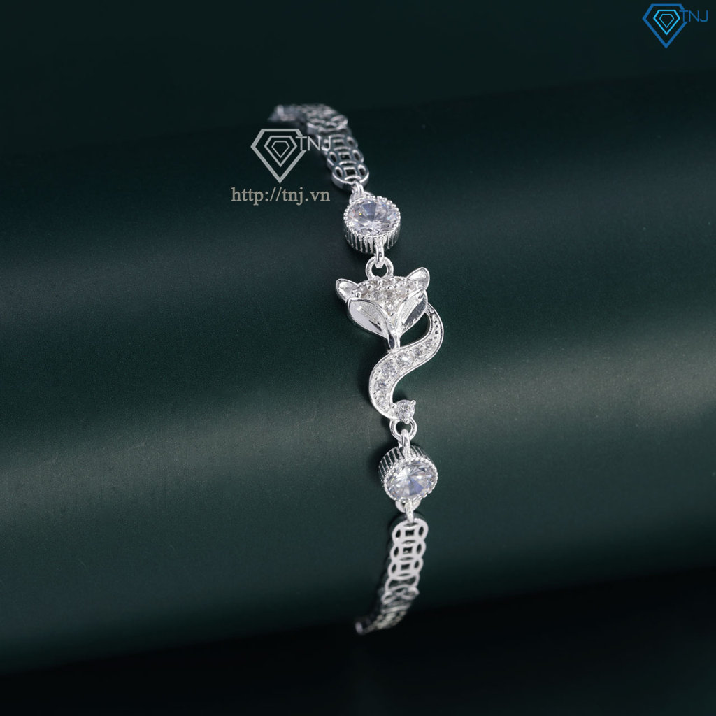 Lắc tay hồ ly bạc LTN0198