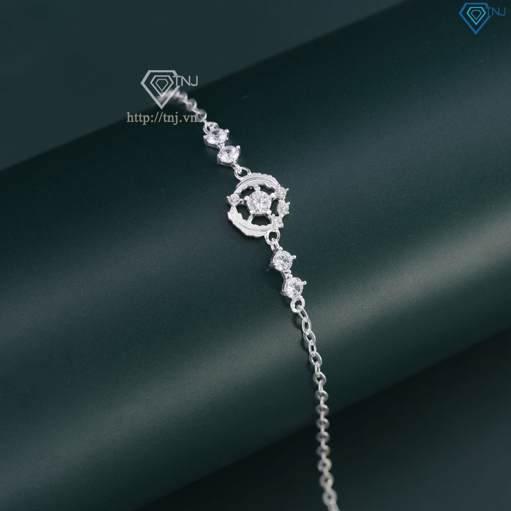 Vòng tay lông vũ bằng bạc cho nữ LTN0257