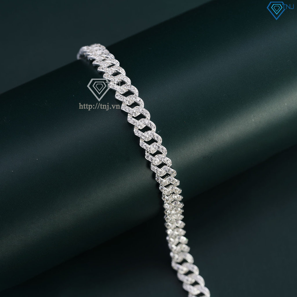 Lắc tay Cuban cho nữ bản nhỏ 6mm LTN0395