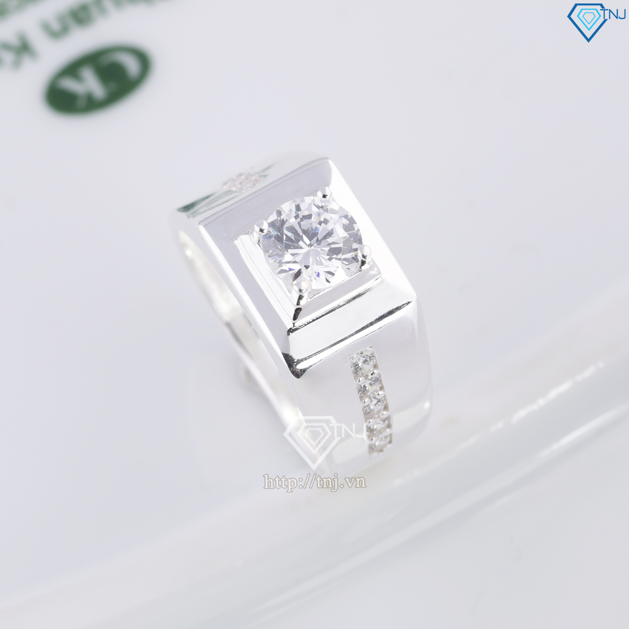Nhẫn bạc nam đơn giản NNA0039