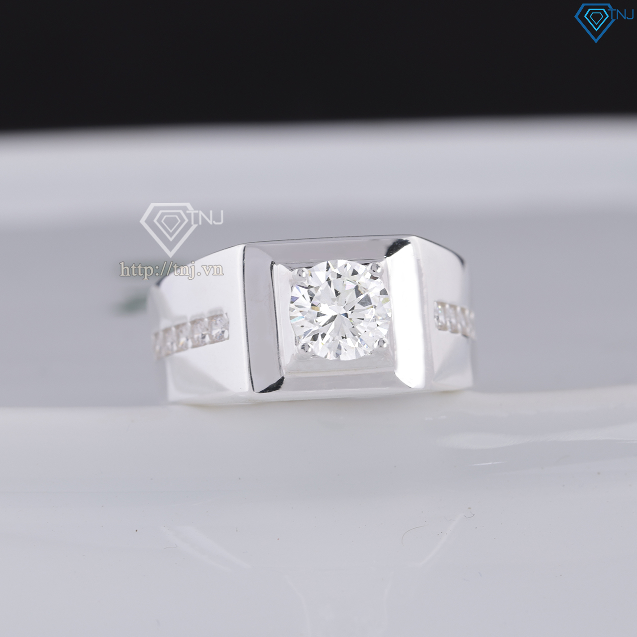 Nhẫn bạc nam đơn giản NNA0039