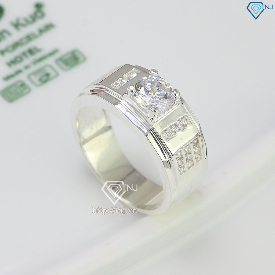 Nhẫn bạc nam giá 300k đẹp NNA0085