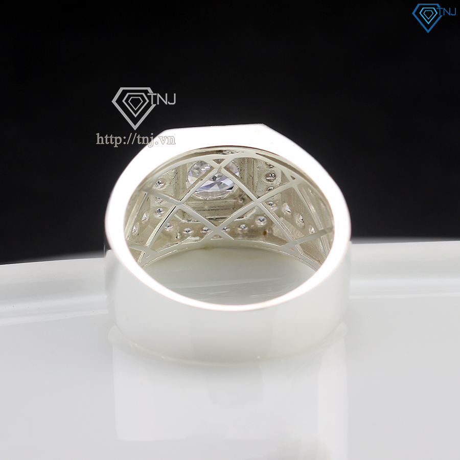 Nhẫn bạc nam đeo ngón trỏ NNA0104