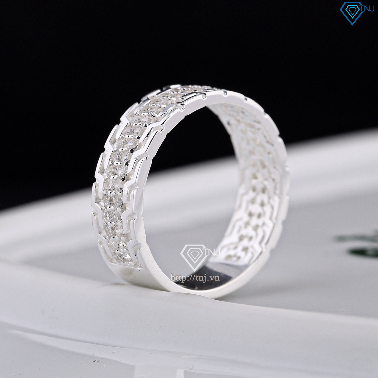 Nhẫn bạc 925 nam đẹp NNA0216