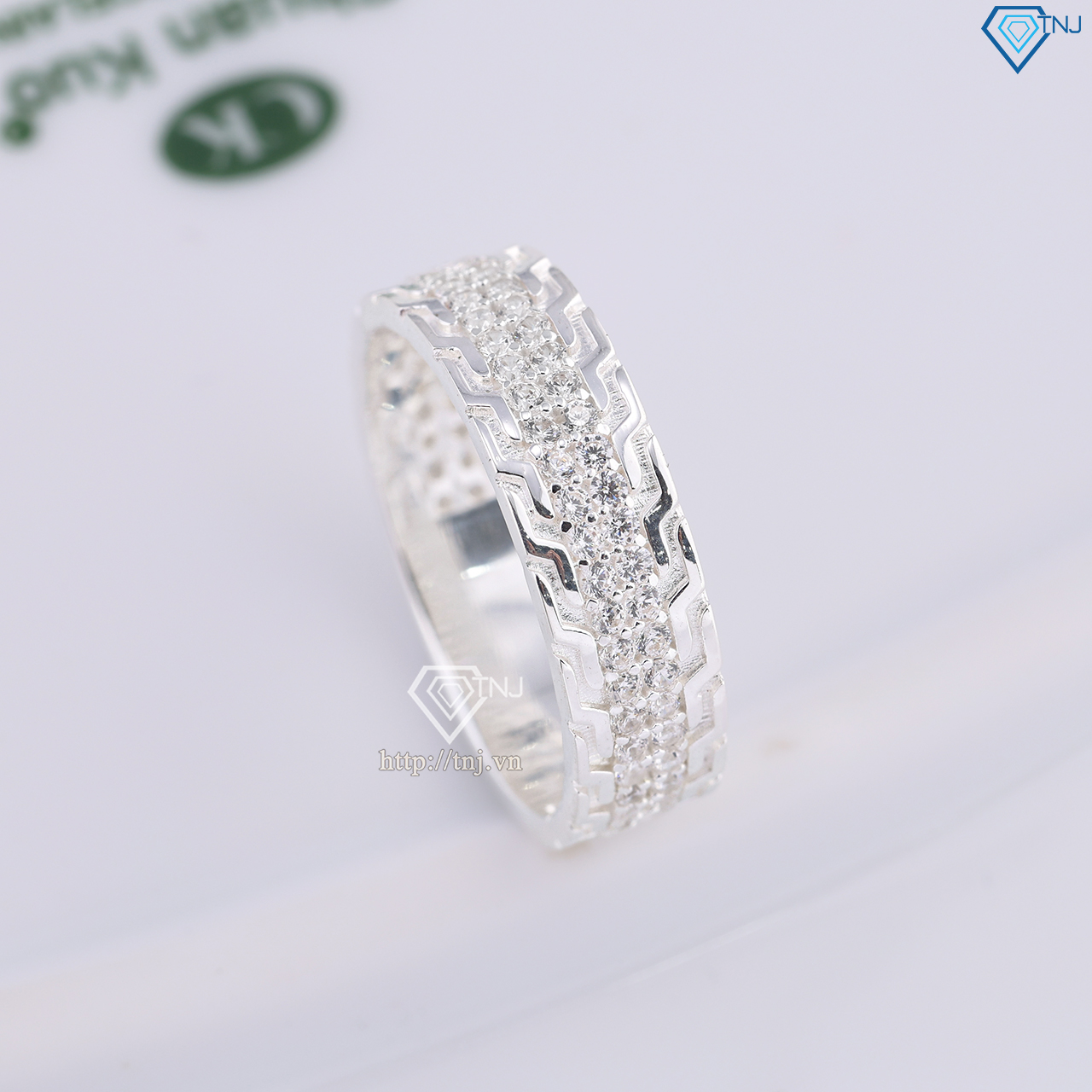Nhẫn bạc 925 nam đẹp NNA0216