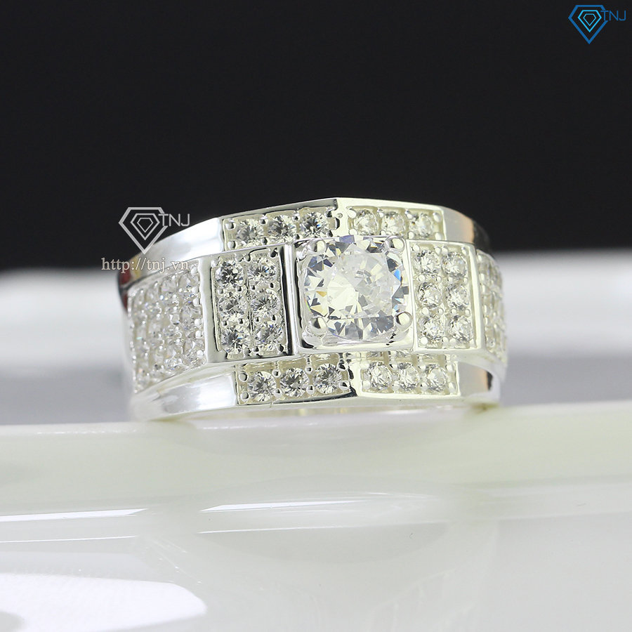 Nhẫn nam bằng bạc 925 đẹp NNA0505