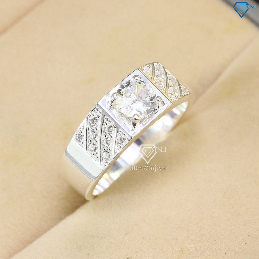 Nhẫn bạc nam giá rẻ NNA0596