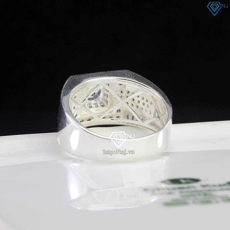 Nhẫn bạc nam 925 đơn giản NNA0704