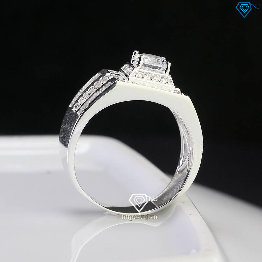 Nhẫn bạc nam 925 đơn giản NNA0704