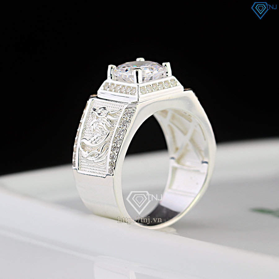 Nhẫn bạc nam hình rồng đẹp NNA0800