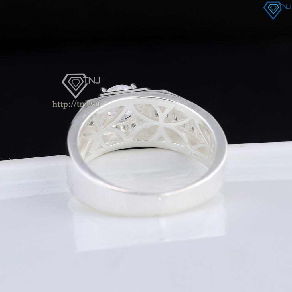 Nhẫn bạc nam bản nhỏ giá rẻ NNA0833