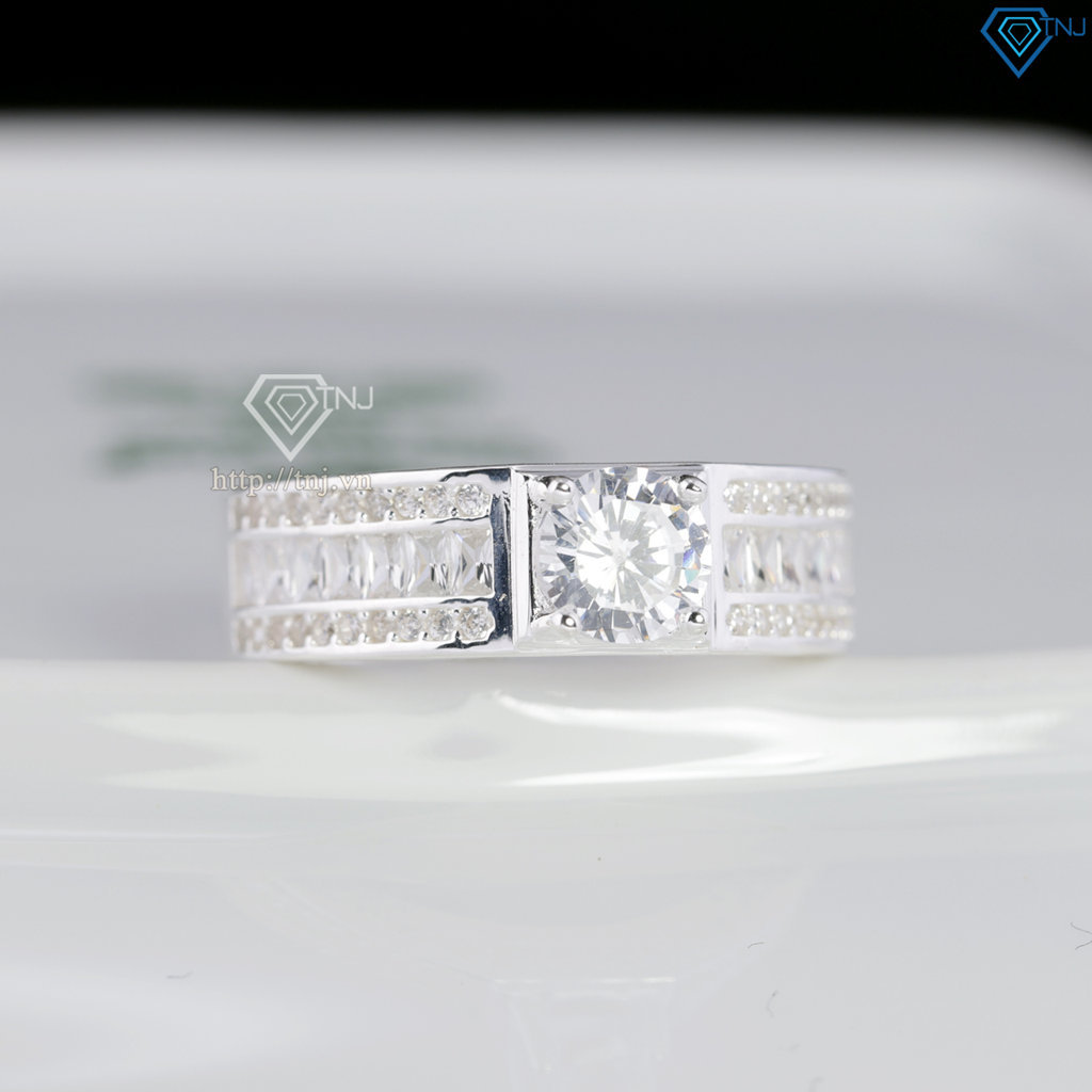 Nhẫn bạc nam bản nhỏ giá rẻ NNA0902