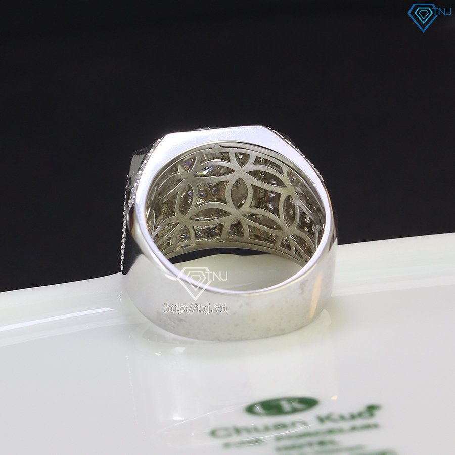Nhẫn nam Moissanite cao cấp NNAM0004