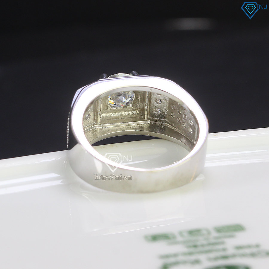 Nhẫn kim cương nhân tạo nam 7.0mm - Kiểm định GRA NNAM0021
