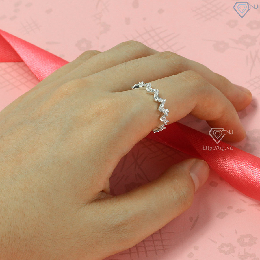 Nhẫn bạc nữ đeo ngón trỏ cá tính NN0313