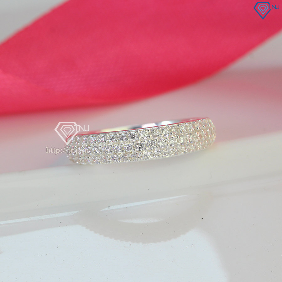 Nhẫn bạc nữ Hà Nội đính đá NN0361