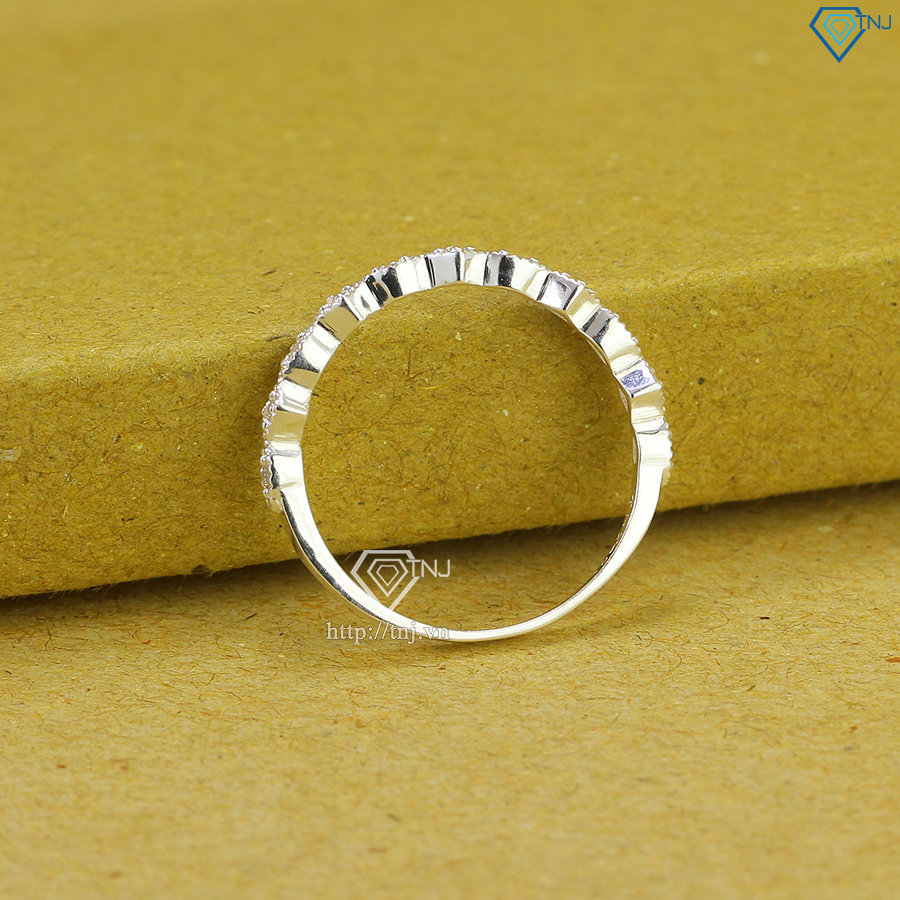 Nhẫn bạc nữ đơn giản giá rẻ NN0412