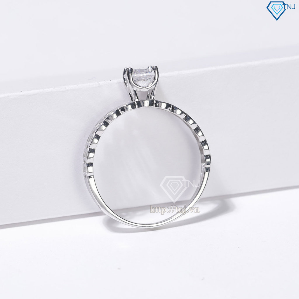 Nhẫn bạc nữ kim tiền xi kim giá rẻ NN0421-XK