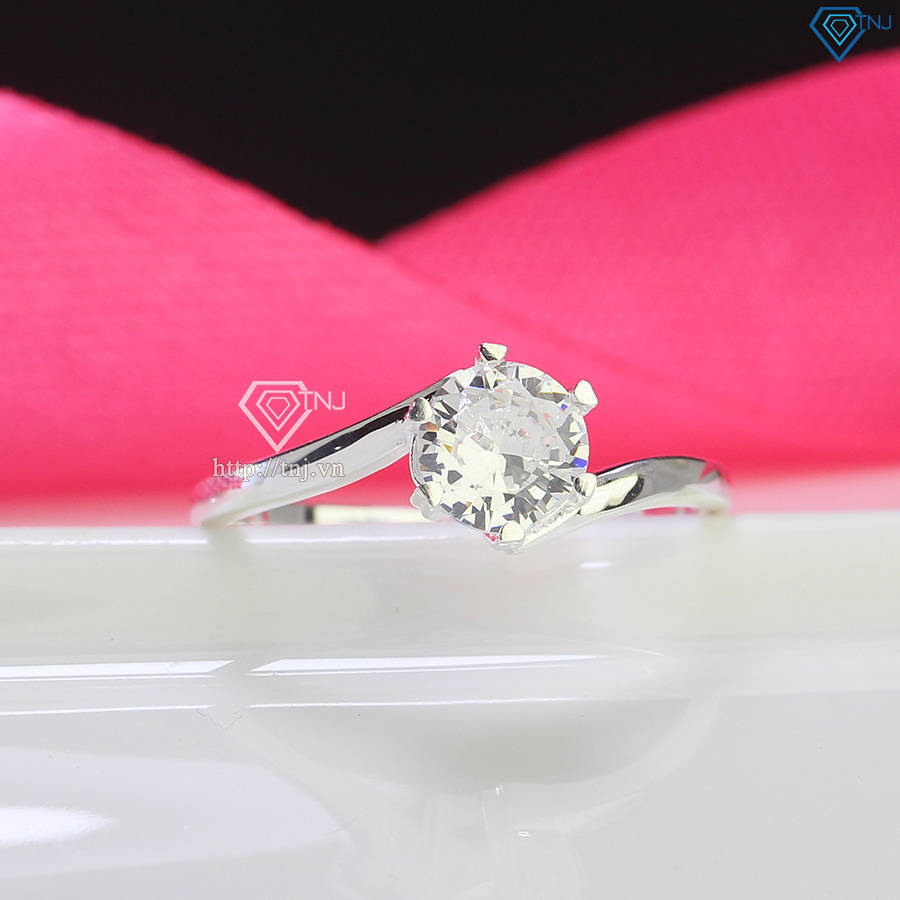 Nhẫn bạc nữ đơn giản NN0457