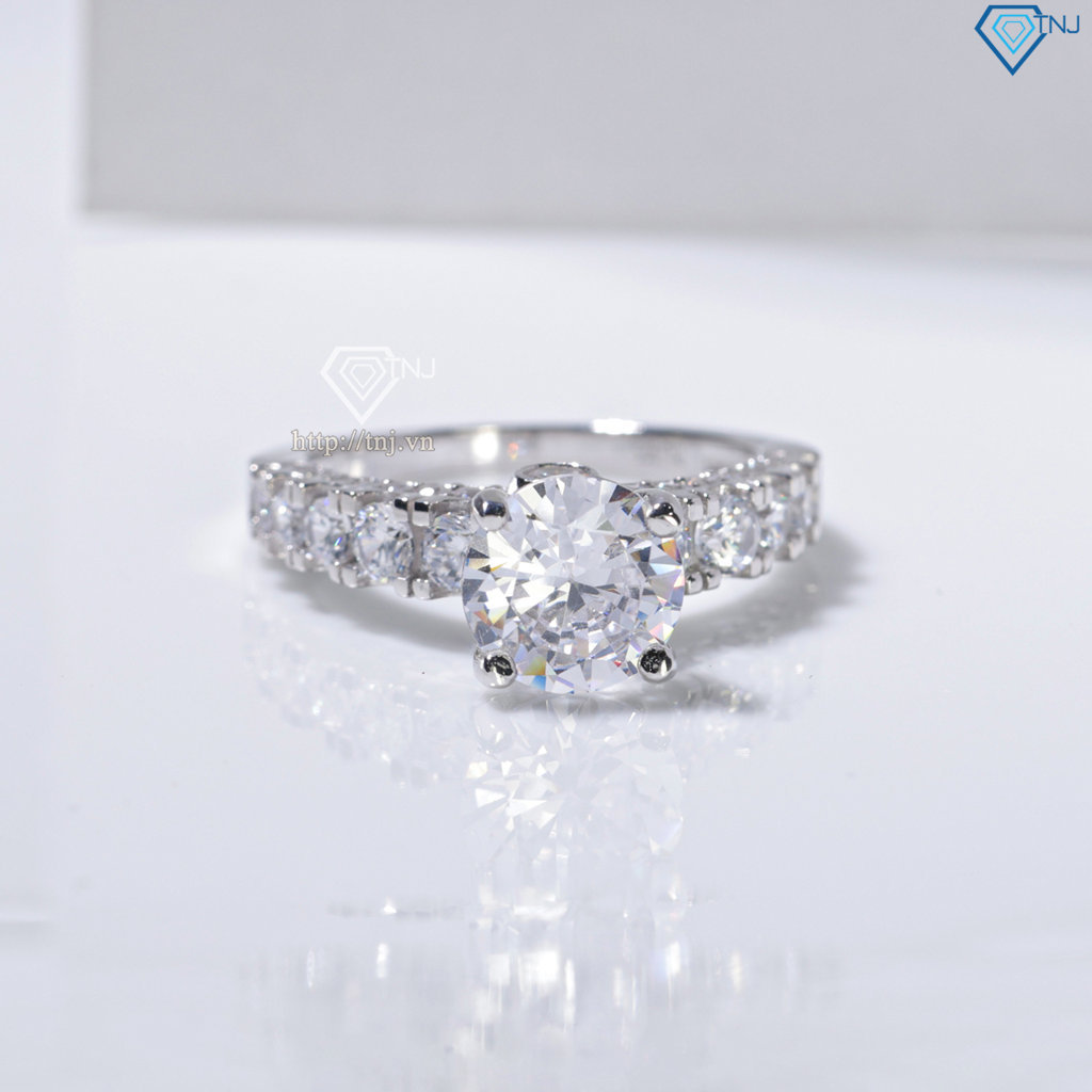 Nhẫn bạc nữ cao cấp xi kim đẹp NN0560-XK