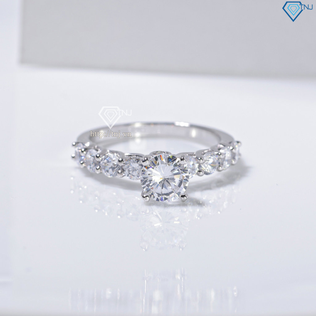 Nhẫn bạc nữ xi kim 925 cao cấp sang trọng NN0564-XK